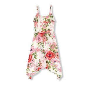 The Children's Place Flower Print Multicolor Sleeveless Kids Girls Dress